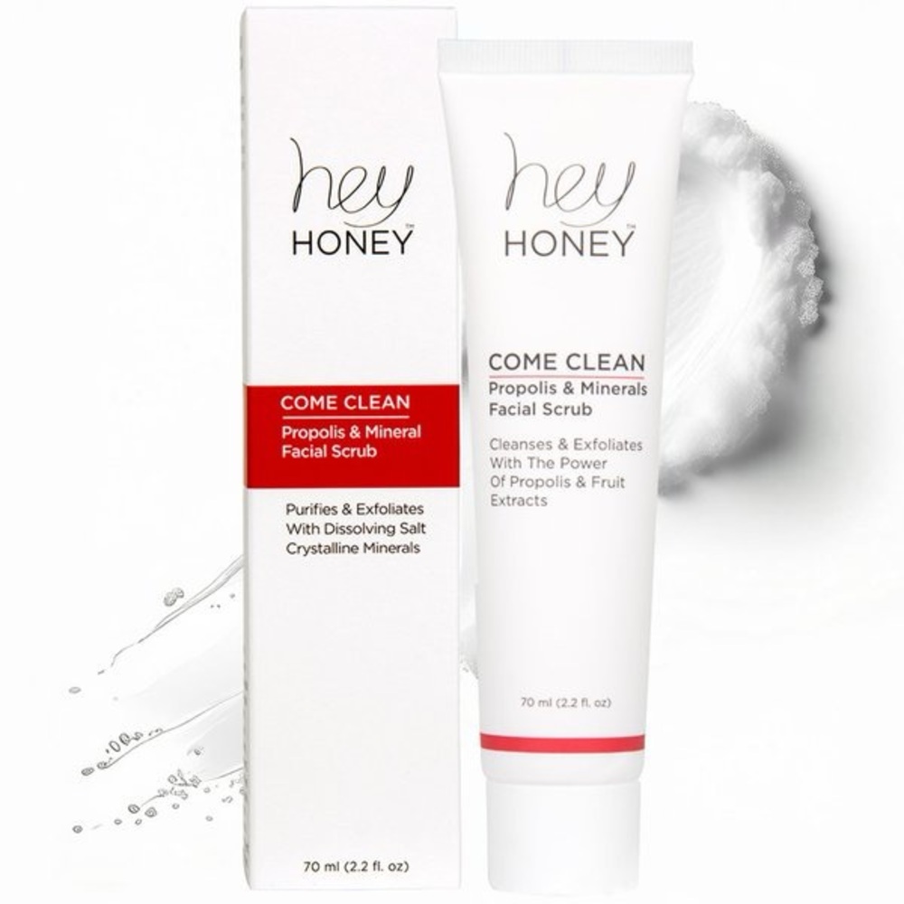 HEY HONEY |  “Come Clean” Propolis & Mineral Facial Scrub
